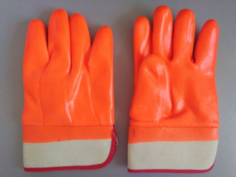 Флуоресцентная перчатка из ПВХ